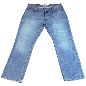 Ariat M4 Legacy Jeans Mens 40x30 (39x29) Blue Denim Relaxed Fit Straight Leg